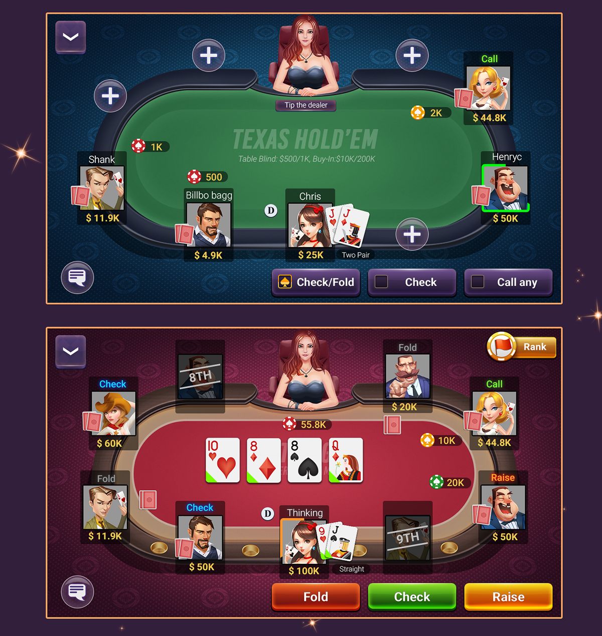 Simple Text BlackJack آن لائن کیسینو میں اصل گیمز